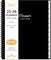 2025-2026 Planner - Planner 2025-2026 Weekly and Monthly, Jul. 2025 - Jun. 2026, 8" x 10", with Tabs, Thick Paper, Spiral Binding, Classic Black